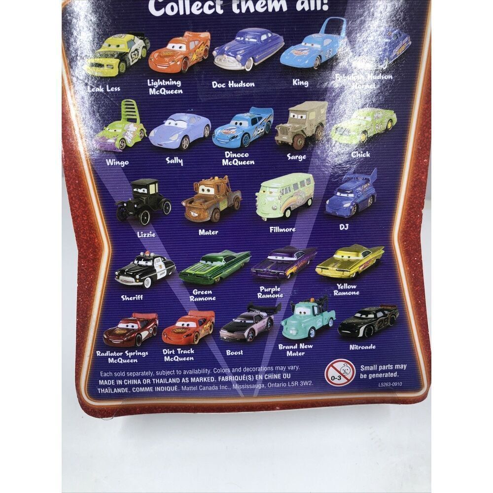 Disney Pixar Cars Supercharged Nitroade Die-Cast L5263 Piston Cup Race Car - Picture 10 of 11